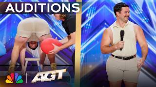 Frankie LaPenna Has The Judges Asking: "Is That REAL?!" | Auditions | AGT 2026 thumbnail