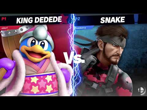 BASH#5 SSBU – Zdorf (Zelda, DDD) VS Tomberry (Snake, Mewtwo) – Smash Ultimate Winners 1/4