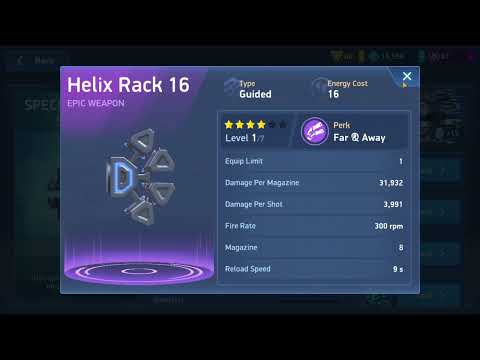 | Mech Arena | Wow New weapons Helix Rack 16 OMG
