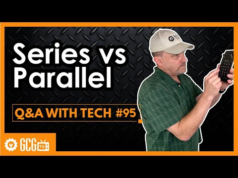 Series vs Parallel | Golf Cart Garage I Weekly Giveaways |  Episode # 95