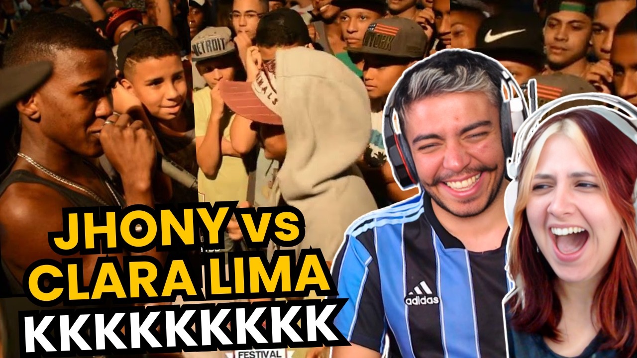 JHONY vs CLARA LIMA | QUANDO NÃO TINHA CANCELAMENTO NAS BATALHAS KKKKKKK