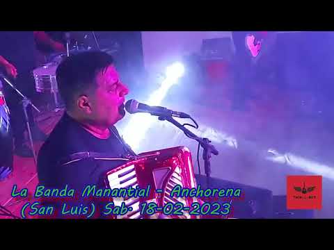 La Banda Manantial - La Paisanita - Me Voy De Farra - Caramelo (cumbias Camperas) Anchorena San Luis