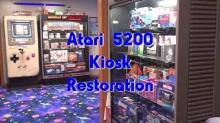 Atari 5200 Kiosk Restoration