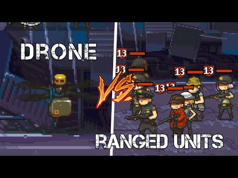 Drone vs all Ranged Units - Dead Ahead Zombie Warfare
