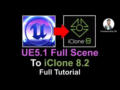 How to Export and Import 3D Game Scenes from Unreal Engine 5.1 to iClone 8.2