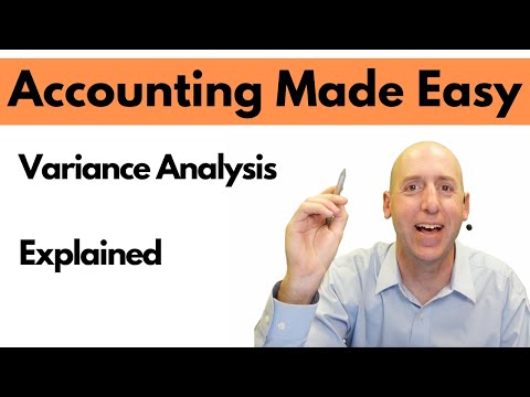MA34 - Variance Analysis - Explained