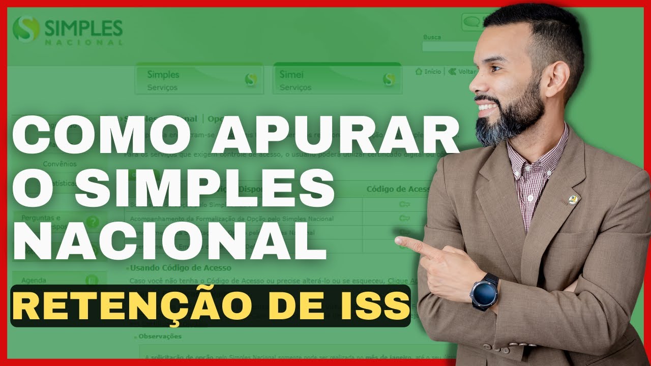 Como apurar o Simples Nacional com ISS retido?