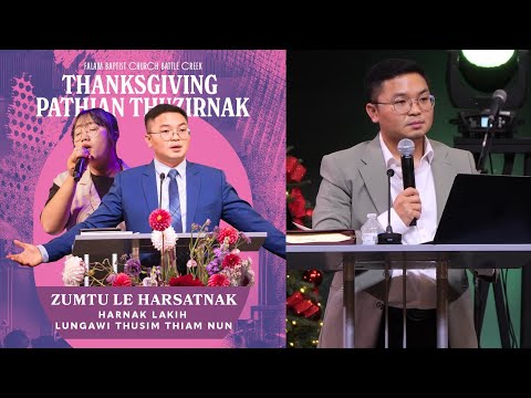 Zaankhatnak “Zumtu le Harsatnak: Harnak Sungih Lungawi Thusim Thiam Nun” — Pastor Obed Sui Lian Hre