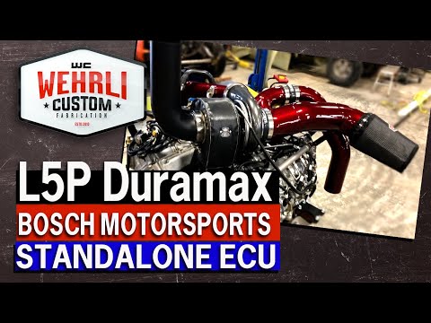 WCFab L5P Duramax Bosch Motorsports Standalone ECU
