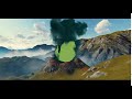 Opener Logo Volcano Smoke After Effects Template