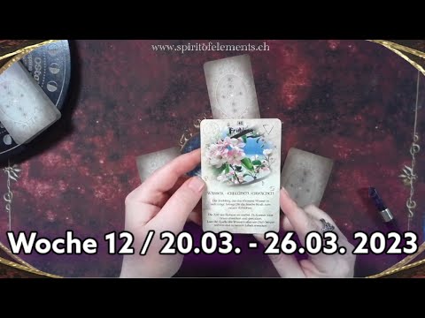Wochenorakel Woche 12/ 20. März - 26. März 2023 im Kollektiv #tarot #kartenlegen #orakel #lenormand