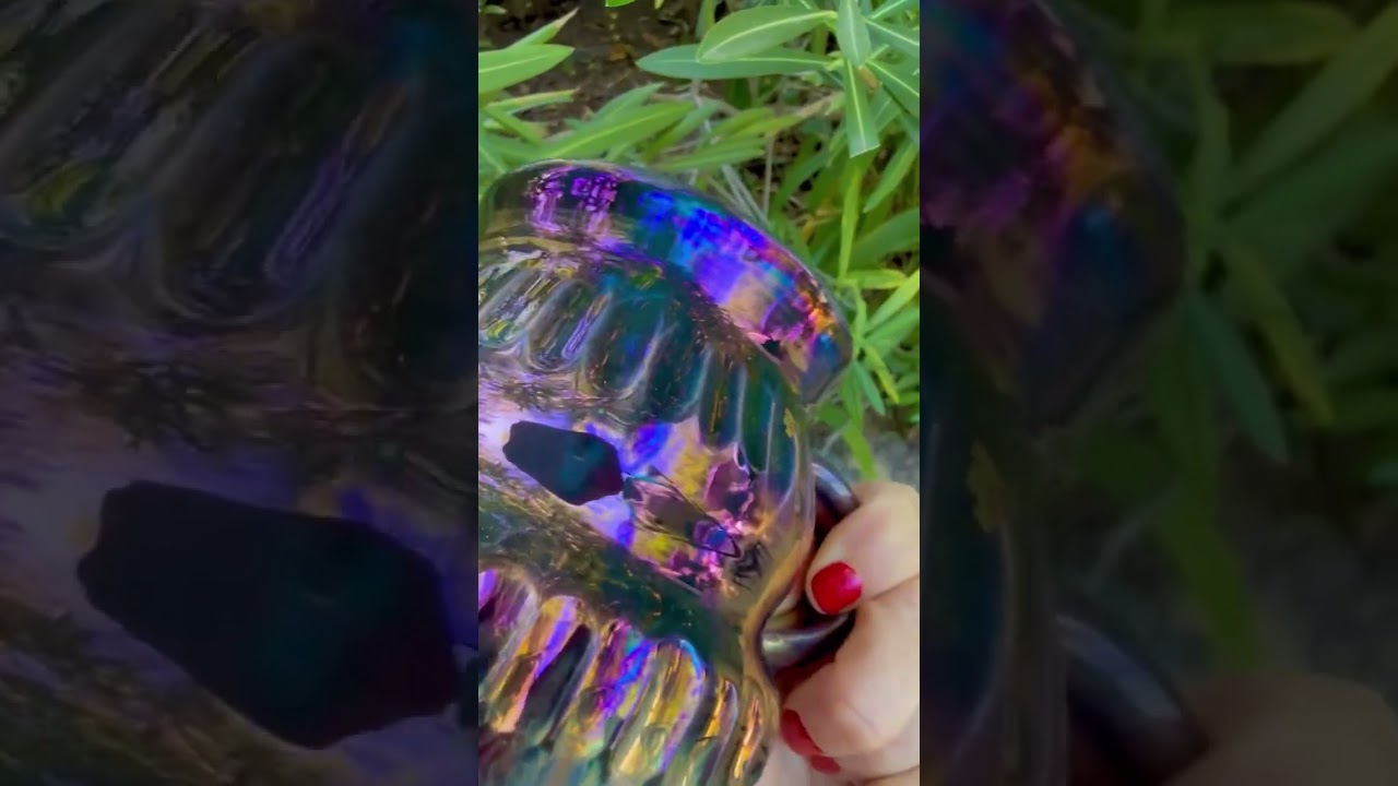 What do you think of this one? This ‘Midnight Peacock’ Lusterware Mug will be up for grabs in