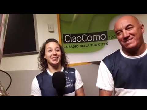 A sport magazine coach Marco Bergna e Laura Morato Briantea84 dopo vittoria supercoppa italiana basket in carrozzina