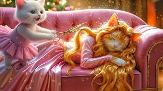 Mischievous little cat cut mother’s hair 😭✂️ and then made new one 🐱💁‍♀️😭 #cats  #shortvideo  #cute