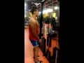 Biceps workout muscle