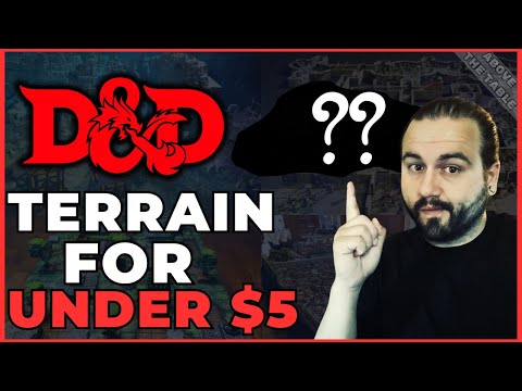 Easy DIY Terrain for D&D & TTRPGS -Trash to Table