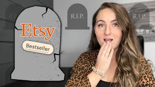 The Etsy Bestseller Filter is DEAD 😱  (How To Find Bestselling Niches & Create New Value Designs)