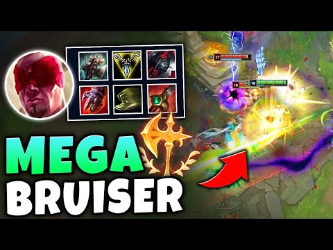 THE ULTIMATE SCALING BRUISER LEE SIN BUILD! CAN I 1V9 CARRY IN DIAMOND? - League of Legends