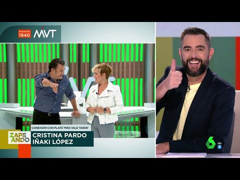Iñaki López se acuerda de Jordi Évole para piropear a Dani Mateo en pleno directo - Zapeando