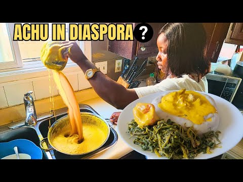 “You Won’t Believe How This Cameroon Delicacy is Made | Achu & Yellow Soup Recipe”