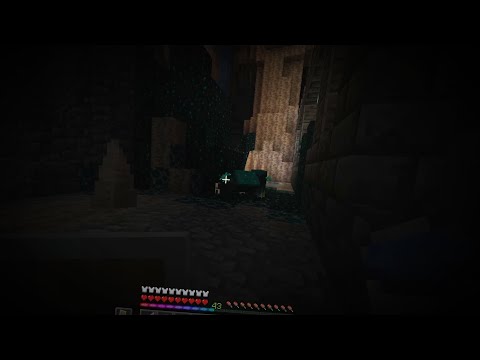 Minecraft: Warden Encounter Scenario