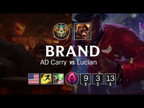Brand Bot vs Lucian - NA Master Patch 8.24