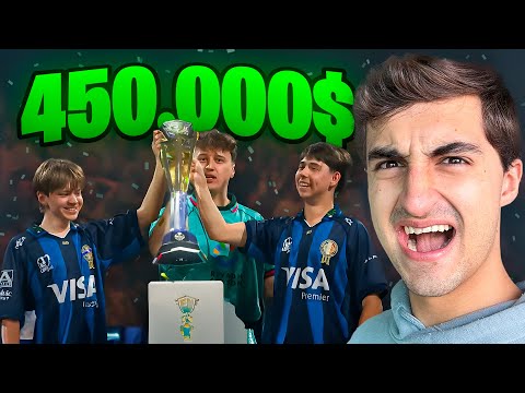 I LIVED the Fortnite GRAND FINAL and this happened! Vlog #3