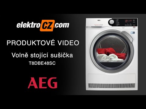 Sušička prádla AEG model T8DBE48SC