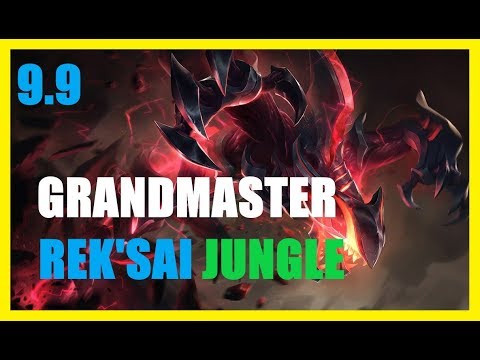 Rek'Sai vs Jarvan IV Jungle Ranked Challenger Patch 9.8 - League of Legends Gameplay