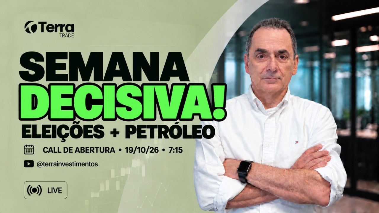 📊 Semana decisiva para o Ibovespa! Eleições e petróleo | Call de Abertura 19/10/26 7:15 hs