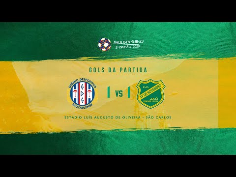 Sãocarlense 1 x 1 XV de Jaú | Gols da partida | 01/11/2020