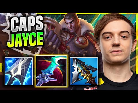 CAPS IS A BEAST WITH JAYCE! - G2 Caps Plays Jayce TOP vs Aatrox! | Season 11