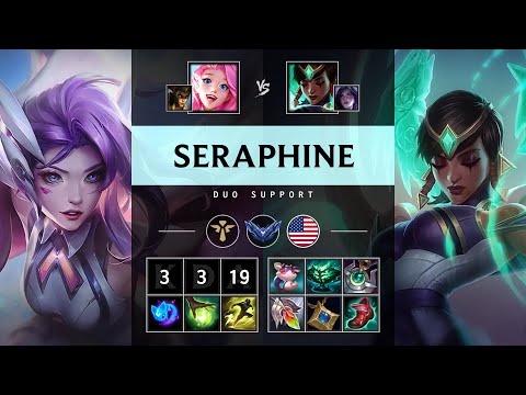 Seraphine Support vs Karma - NA Diamond Patch 25.07