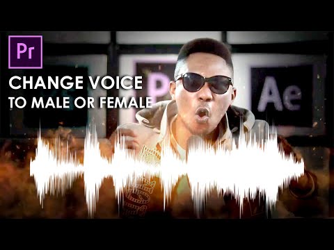 How to change voice in Premiere Pro (Male or Female)