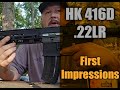 HK 416 D 22LR First Impressions Is This Rimfire AR Worth It