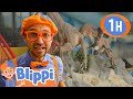 Blippi S Dino Adventure Meeting Stanley The Dinosaur Learning Videos For Kids