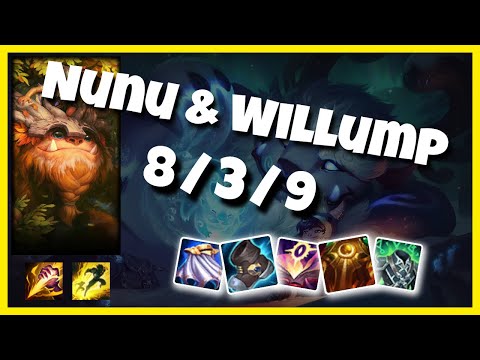 Nunu & Willump vs Lillia KOREAN Challenger JUNGLE (8/3/9) Gameplay Replay - Patch 10.23