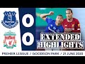 EXTENDED HIGHLIGHTS: EVERTON 0-0 LIVERPOOL