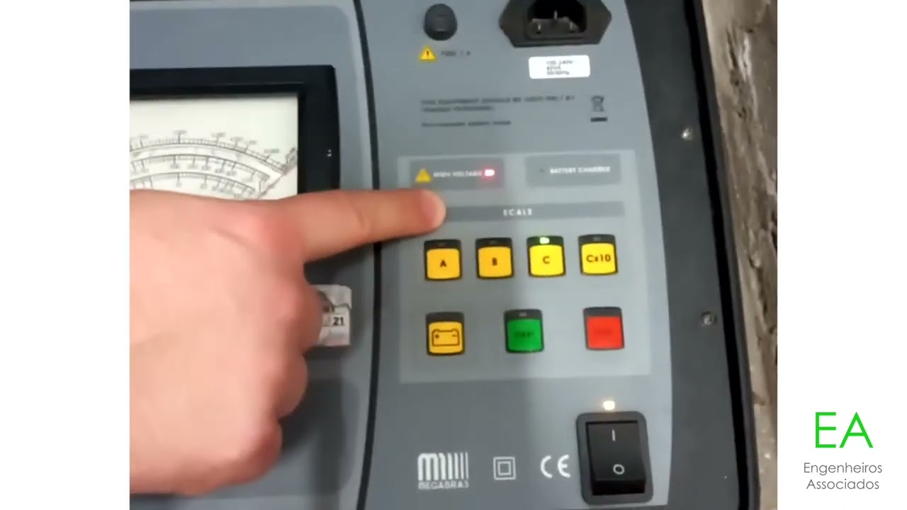 TESTE DE RESISTÊNCIA DE ISOLAMENTO