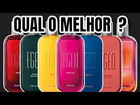 10 Perfumes from the Egeo Line (O Boticário) - Which is the best in my opinion??
