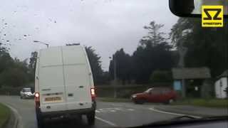 preview picture of video 'Crazy Driver Dash Cam - Old man drives it like he stole it!'