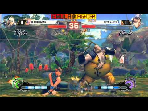EG JUSTIN WONG VS GL VALMASTER CAPCOM CUP 2014 LOSER