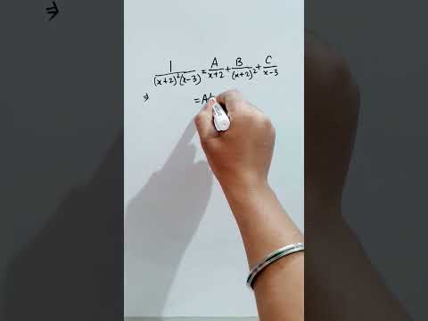 Solving Partial fraction problems🔥👌📝 #shorts #ytshorts #maths #mathematics #mronkoshorts #mathshorts