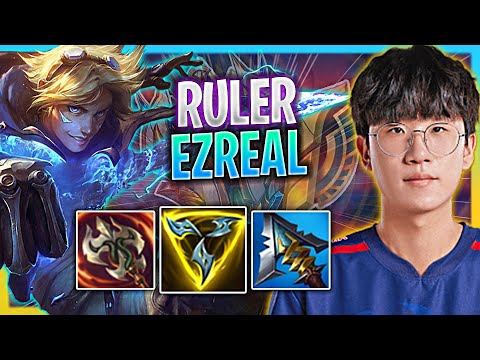 RULER IS A GOD WITH EZREAL! | JDG Ruler Plays Ezreal ADC vs Draven!  Season 2023