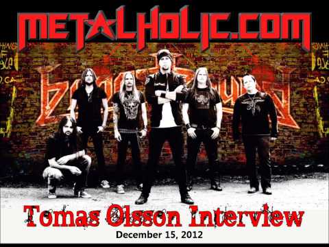 Interview with Thomas Olsson of Bloodbound, December 15, 2012