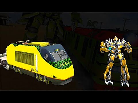 Grand Train Robot Transformation - Level 8 to Level 10 (End Defence Mission)