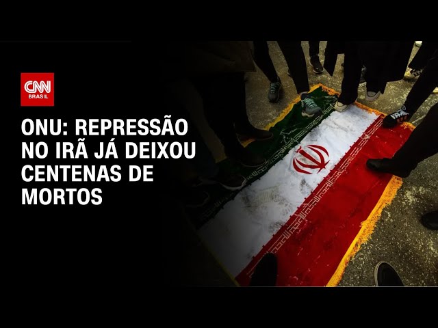 ONU diz que centenas morreram no Irã; autoridade do país fala em milhares | LIVE CNN