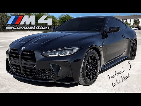Thumbnail for 2024 BMW M4 Competition Walkaround Review + Exhaust Sound & Launch by BMW M4