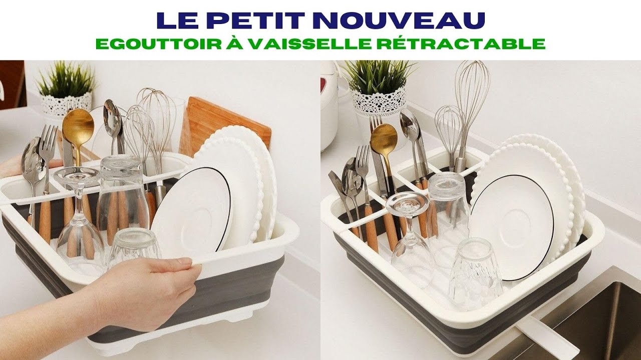 Egouttoir à vaisselle rétractable LA YON