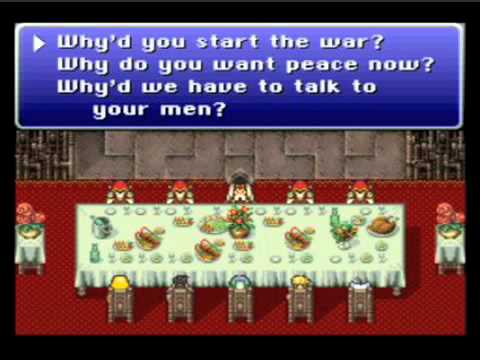 Let's Play Final Fantasy VI, Part 19-Dinner With the Emperor